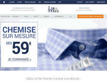 Tablet Screenshot of ls-chemise.com